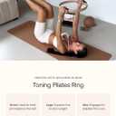 BetterMe Toning Pilates Ring – Magic Circle Pilates Ring for Strength & Flexibility – 15 Inch Fitness Ring for Home Pilates & Yoga Workouts