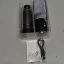 Heated Portable Bidet for Travel, JUTIMER 7500mAh Rechargeable Travel Bidet Sprayer with 200ml Bottle, Waterproof Handheld Bidet for Personal Hygiene Cleaning (Black)