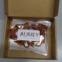 AUMEY Large Flat Chain Strap - Acrylic Luxury Handbag Strap Fashionable Replacement Purse Clutches Handles for DIY Crafts, 15.7 inch of Each  (02- Black)