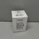 Snow Mountain Humidifier, Mini USB Charge, Quiet, White, Plastic, Manual, Bedroom, Office