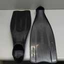 SCUBAPRO GO Travel Scuba Diving Fin for Snorkeling and Swimming, Open Heel Strap (3X-Small, Black)