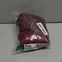 hearain Soft Wrinkle-Free Women's Button Down Dress Shirts Solid Long Sleeve Work Blouses Fit Stretch Casual Tops Size 2XL, Red