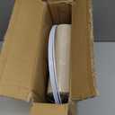 Lamp Shades Set of 2-10.24" Top x 10.24" Bottom x 7.48" High, Linen Drum Shades with Universal Adapters for Table and Floor Lamps (Beige)