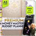 Budget Planner and Monthly Bill Organizer - Finance Planner, 12-Month Journey to Financial Freedom | Bill Payment Tracker Monthly Organizer, Money Saving & Expense Tracker | Undated Budgeting Journal (VANILLA LOTUS)