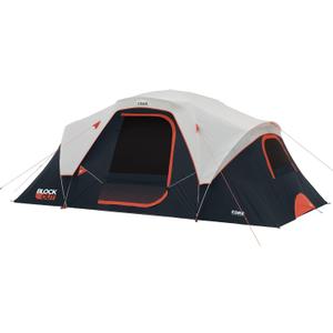 CORE Blackout 9 Person Dome Tent | Best Car Camping Outdoor Family Camp Tent | Included Storage Pockets for Camping Accessories | Portable Tent for Camping with Carry Bag