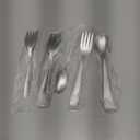 DRKIO Stainless Steel Toddler Utensils Set - 6 Pieces Kids Silverware Set Children Safe Food Grade Small Forks and Spoons Dishwasher Safe Mirror Polished