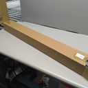 Joydeco No Drill Zebra Blinds for Windows, Cordless Day & Night Dual Sheer Roller Shades, Easy Installation, Free-Stop Light Filtering Privacy Blinds for Home(Grey,35" W x 75" H, Old Version)