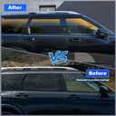 Tape-On Window Visors Rain Guards for Hyundai Palisade 2026, Window Deflectors, Reduce Wind Noise & Weather Protectionr for Hyundai Palisade 2026 Accessories (6 Pcs)