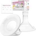 Nenesupply 21mm Soft Flange Compatible with Medela Breast Pump Parts Replace 21mm Flange for Medela Accessories Compatible with Pump in Style Parts Symphony Swing Harmony Pump and Personalfit Flex