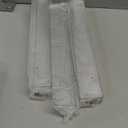 upsimples 6 Pack Clear Acrylic Shelves, 1.7" x12" Clear Wall Shelves for Nail Polish, Vinyl Wall Mount, Record Holder, Magazine Rack, Comic Display, Picture Ledge Shelf Dcor