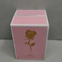 Preserved Flower in Glass Dome with Necklace - Forever Fresh Roses Gift for Women - Eternal Rose That Lasts 1-3 Years - Real Colorful Flowers for Delivery Prime - Birthday Gift for Mom, Grandma, Wife