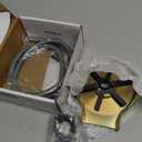 Delta Brushed Gold Metal Glass Rinser for Kitchen Sink, Cup Washer for Sink, Bottle Washer, Champagne Bronze GR250-CZ