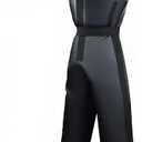 6FT Wrestling Dummy Grappling Dummy, Unfilled Hollow Design, Anti Burst Black Space Leather, MMA BJJ Training Equipment for Adults, Heavy Duty Martial Arts Practice Partner, 6ft x 16"