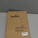 Toilet Paper Holder for Bathroom, Heavy Weighted Metal Free Standing Toilet Paper Holder Stand with Crystal Ball, Toilet Paper Roll Stand for Bathroom Accessories (C- Brushed Nickel)