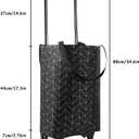 Foldable Shopping Trolley with Wheels - 2 in 1 Reusable Grocery & Travel Bag