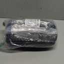 Large Capacity Travel Cosmetic Bag  PU Leather Makeup Organizer Bag Portable Woven Makeup Bags for Women Waterproof Travel Toiletry Bag with Divider Pouch, Black