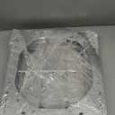 12 Inch Galvanized Shutter Exhaust Louver Vent, Automatic Gravity Shutter Louver Vent for Home Attics, Workshops, Barn, Greenhouse (Motor&Blades are not Included)