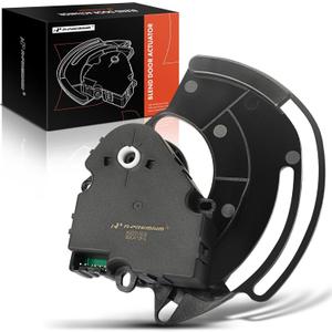 A-Premium HVAC Blend Door Actuator - Compatible with Chevy, GMC, Cadillac & Hummer Models - 2003-2014 Escalade Avalanche Silverado 1500 2500 Suburban Tahoe Sierra Yukon H2
