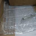 20.5 inch Small Bird Cage, Parrot Cage, Portable Bird Carrier, Travel Carrier Cage for Home, Outing, Pet Clinic, Temporary Placement, for Small Medium Birds(White)
