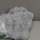 Faux Fur Sofa Cover, Rabbit Plush Couch Cover, Non-Slip Couch Covers Washable, Cosy Plush Sofa Slipcover, Furniture Protector for L Shaped(1pc/ Light Grey /36"x82")