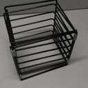 Kitchen Cabinet Organizer, Steel Cookware Holder, Divided Holder with 5 Slots for Skillets Baking Tray and Chopping Board Rack - Baking Pan Holder Storage (2 PCS)