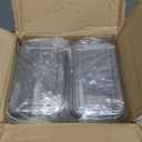 61OZ Laundry Detergent Dispenser Container, 2 Pack Liquid Laundry Dispenser, Plastic Detergent Dispensers for Laundry Powder/Fabric Softener with Tray 6 Labels, Clear