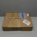 White Metal Dog Gate for Small Dogs - 13.3" Short Freestanding Puppy Gate with Retractable Sliding Rail, No Installation, Indoor/Outdoor Use, Foldable & Portable Pet Barrier