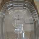 IVYHOME 3-Tier Chilled Serving Tray with Lid, 15" Fruit Ice Serving Platter with 4 Compartments, Shrimp Cocktail Serving Dish, Divided Serving Bowl for Parties