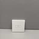 UNIQOOO 12 Pack 2" Gold Birch Wood Table Number Holders for Cardstock, Solid Wood Place Card Holders for Wedding, Photo Holder, Photo Display Stand for Event Decor, Retail Shop, Cafe Restaurant Menu, Name Tag