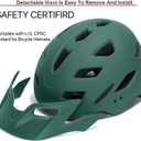 Kids Bike Helmet,Bavilk Kids Boys Girls Bike Helmets with LED Light Detachable Visor Children Youth Teen Multi-Sport for Skating Cycling Scooter Skateboard Adjustable & Lightweight 19.7"-22.4", 50-57 cm / 19.7"-22.4"