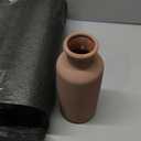 LUKA Ceramic Rustic Farmhouse Vase, Terracotta Vases for Decor, Vase Set of 3, Vases for Your Bedroom, Office, Living Room, Fireplace, Bookshelf Decor, Housewarming 10+7.5+5 Inch