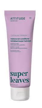 ATTITUDE Moisture Rich Hair Conditioner, For Dry and Damaged Hair, Naturally Derived Ingredients, Vegan Detangler, Dermatologiocally Tested, Quinoa and Jojoba, 8 Fl Oz