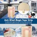 Backflow Preventer Insulation Cover, (5F) Actgan 16"X20" 5 Layers Outdoor Pressure Vacuum Breaker Sprinkler Valve Faucet Cover for Winter Freeze Protection Beige