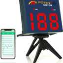 Hockey Training Equipment - Speed Radar Gun 2.0 - Instantly & Accurately Measure Shot, Ball, Pitch Speed - Track & Record Progress with App Support - Multi-Sports Training Gift (Hockey)