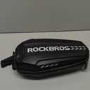ROCKBROS Top Tube Bike Bag Bike Front Frame Bag EVA Bicycle Bag Bike Accessories Pouch Storage Pack Water Resistant Bike Phone Bag Below 6.2"/6.5" for Mountain Road Bike (Large-1.5L)