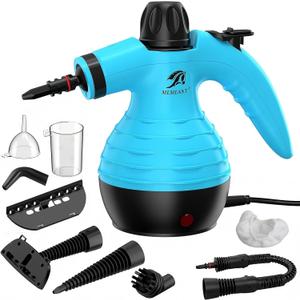 MLMLANT Steam Cleaner, Portable Multifunctional Household Steam Cleaner with Safety Lock & 9 Accessories, Ideal for Cleaning Carpets, Sofas, Cars, Kitchens, Bathrooms and More.