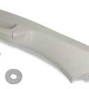 Driver Side A-Pillar Grab Handle Kit Compatible with Toyota Tundra 2007-2021 & Sequoia 2008-2022, Front Left Pillar Garnish Trim Panel, Replaces 62220-0C050-B0 74610-0C082-B0, Light Gray