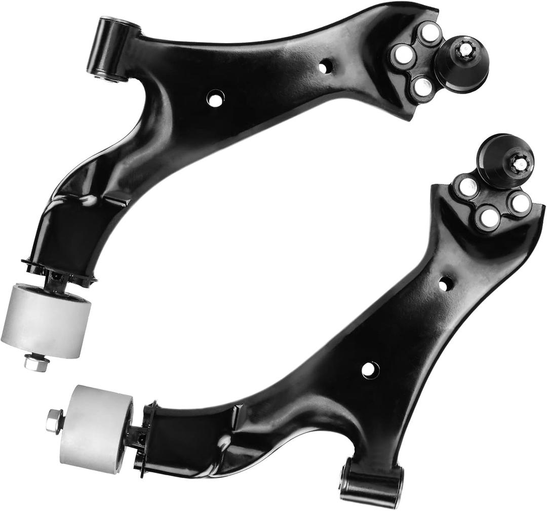 Front Lower Control Arm w/Ball Joint for Chevy Equinox 2010-2017, GMC Terrain 2010-2017, Suspension Kit 524-157 524-158, 2 PCS