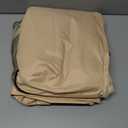 COSFLY Air Conditioner Cover for Outside Units-Durable AC Cover Water Resistant Fabric Windproof Design -Square Fits up to 36 x 36 x 39 inches (Beige)