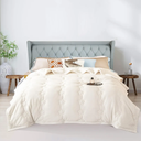 ShowyLive Extra Thick Blanket for Sofa Recliner Bed, Warm 3 Layers Flannel Blanket for Winter Autumn, Plush Quilt, Breathable Velvet Comforter, Washable Throw Blanket 810gsm (White 200x230cm)