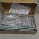 LINZINAR Plant Stand Metal 6 Tier 7 Potted Multiple Flower Pot Holder Shelf Indoor Outdoor Planter Display Shelving Unit for Patio Garden Corner Balcony Living Room (6 Tier 7 Potted, Light Green)