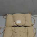 2-Pack 8.7" x 15.7" Soft Cat Kneading Pillow Cushion Bed with Ties for Cat Dog House Perch Shelf, Pad Padding for Cage Kennel Backpack Carrier