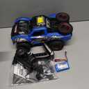 RC Truck 1/14 RC Car Off-Road 4x4 Remote Control Car 30 MPH RC Buggy All Terrain with Proportional Control 390 Motor Metal Chassis Ball Bearing 3 Range Speed 2 Batteries Hobby Toy