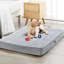 WNPETHOME Orthopedic Dog Beds for Large Dogs, Extra Large Waterproof Dog Bed with Removable Washable Cover, Egg Crate Foam Pet Bed, XL Dog Crate Bed 