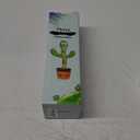 Pbooo Dancing Talking Cactus Mimicking Toy,Talking Repeat Singing Sunny Cactus Toy 120 Pcs Songs for Baby 15S Record Your Sound Sing+Dancing+Recording+LED