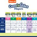 Hartz Comfitables Disposable Dog Diapers, Size Large 12 Count, Comfortable & Secure Fit, Easy to Put On, Super Absorbent Male and Female Diaper