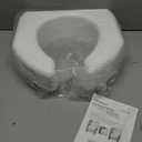 SP 3 Inch Extender Booster Elevated Raised Toilet Seat Risers for Seniors Adults Elderly Handicap Disabled Fits Most Standard and Elongated Toilets - White