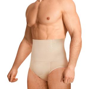 TAILONG Men Shapewear Tummy Control Shorts Slimming Body Shaper Compression Underwear Belly Girdle Briefs Boxer, 2XL