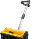 Cordless Snow Shovel for Dewalt 20V, Battery Snow Blower with Directional Plate, Width 12.5'', Depth 6'' and 26 FT Throw Distance, for Driveway, Walkway, Deck and Patio(No Battery)