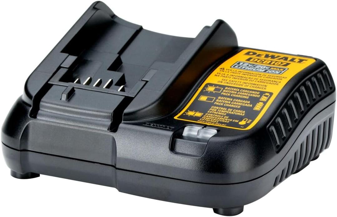 DeWALT DCB107 12V/20V MAX Lithium Ion Charger (Bulk Packed)